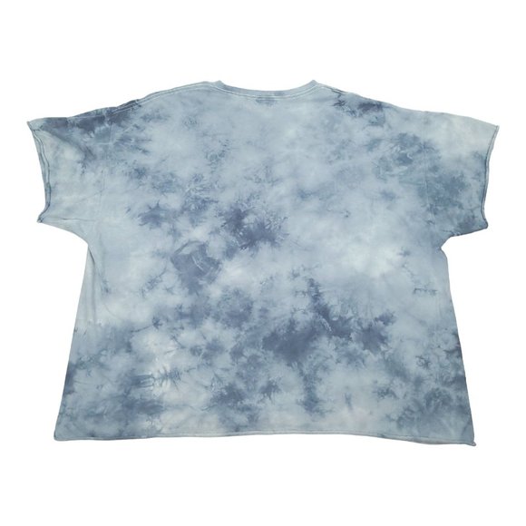 Hyper Space NASA Tie Dye T Shirt Size 3XL Astronauts Rolled Short Sleeve Hem - Picture 3 of 12